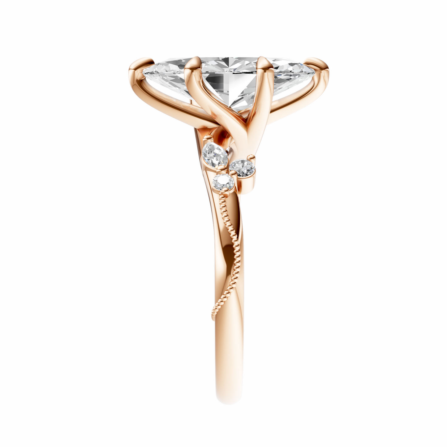 Marquise Blossom Grace Setting