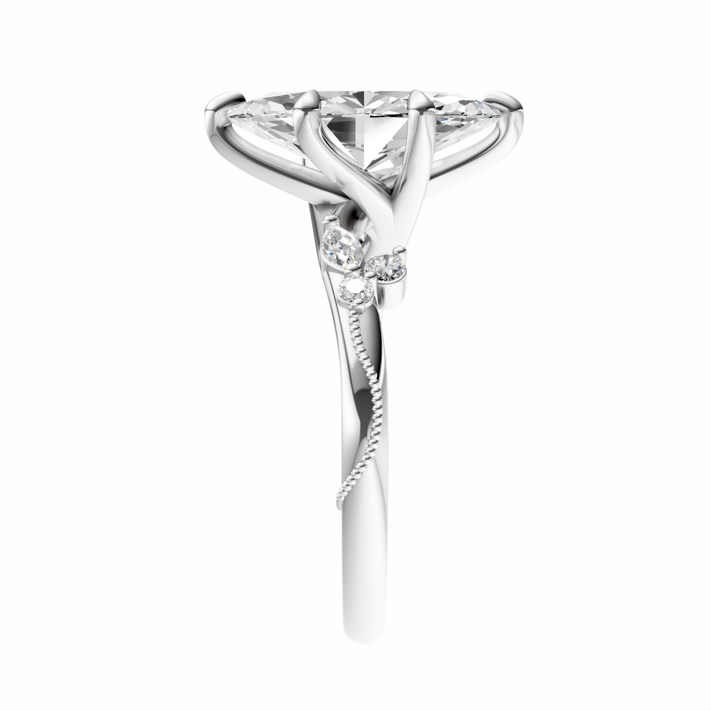 Marquise Blossom Grace Setting