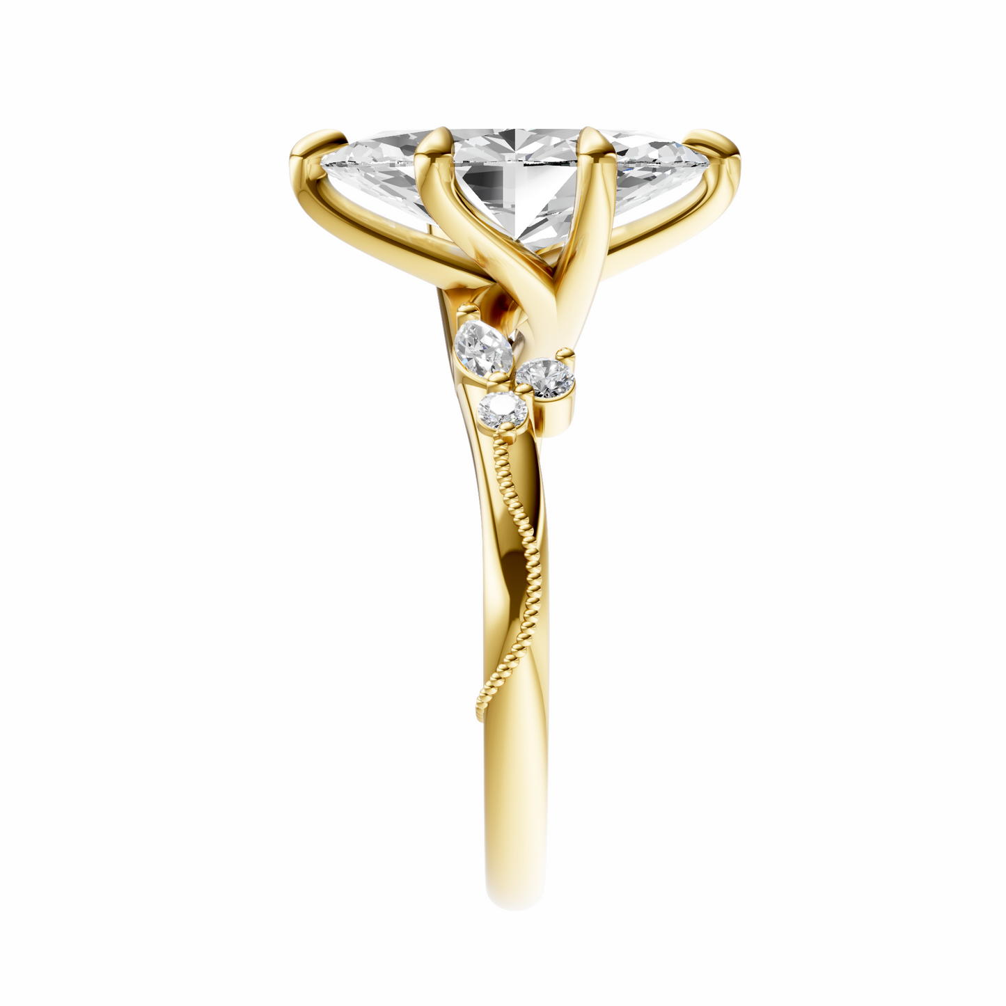 Marquise Blossom Grace Setting