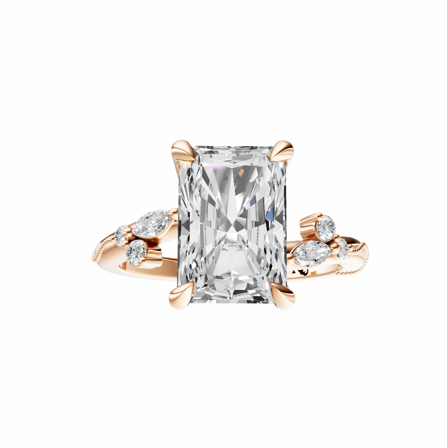 Radiant Blossom Grace Setting
