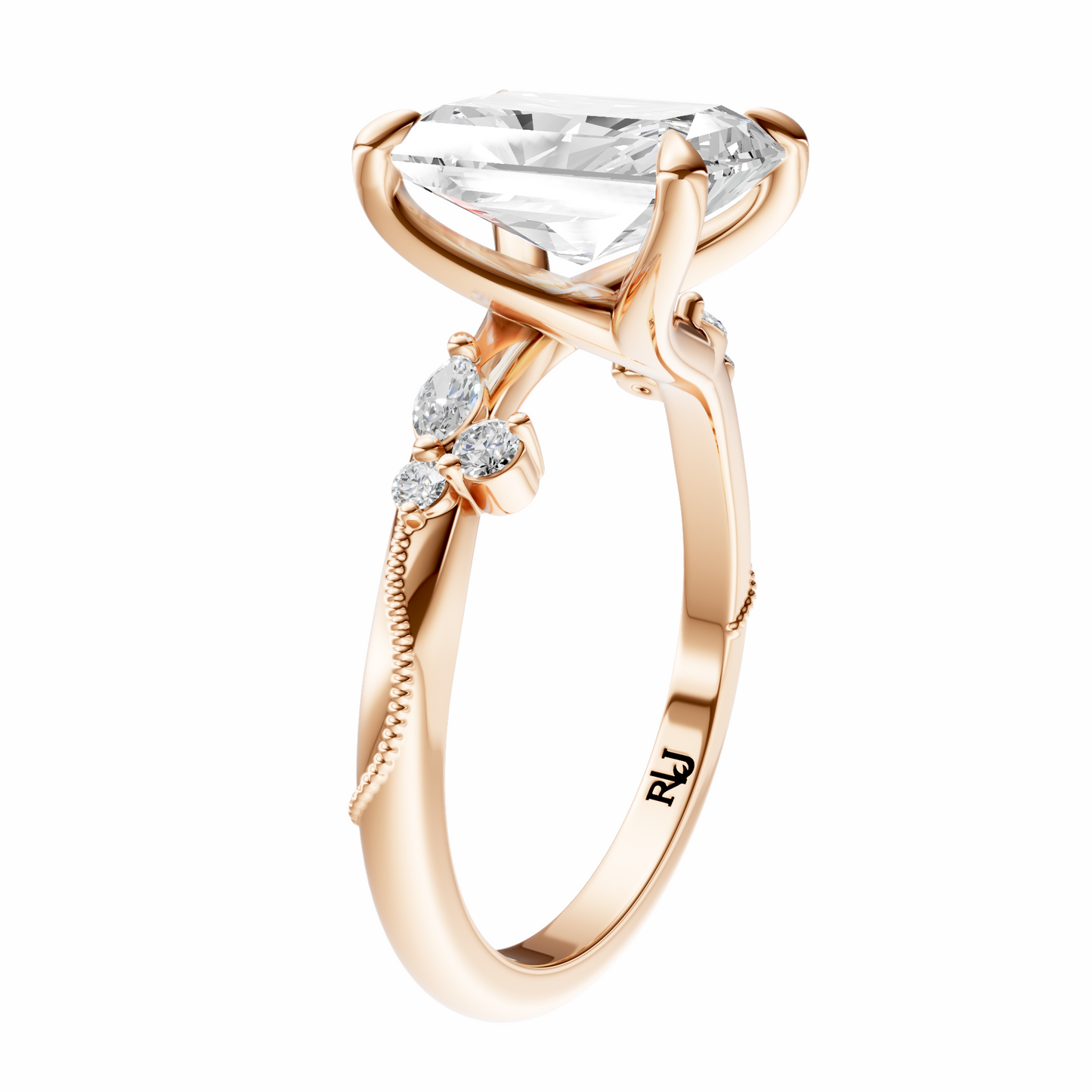 Radiant Blossom Grace Setting