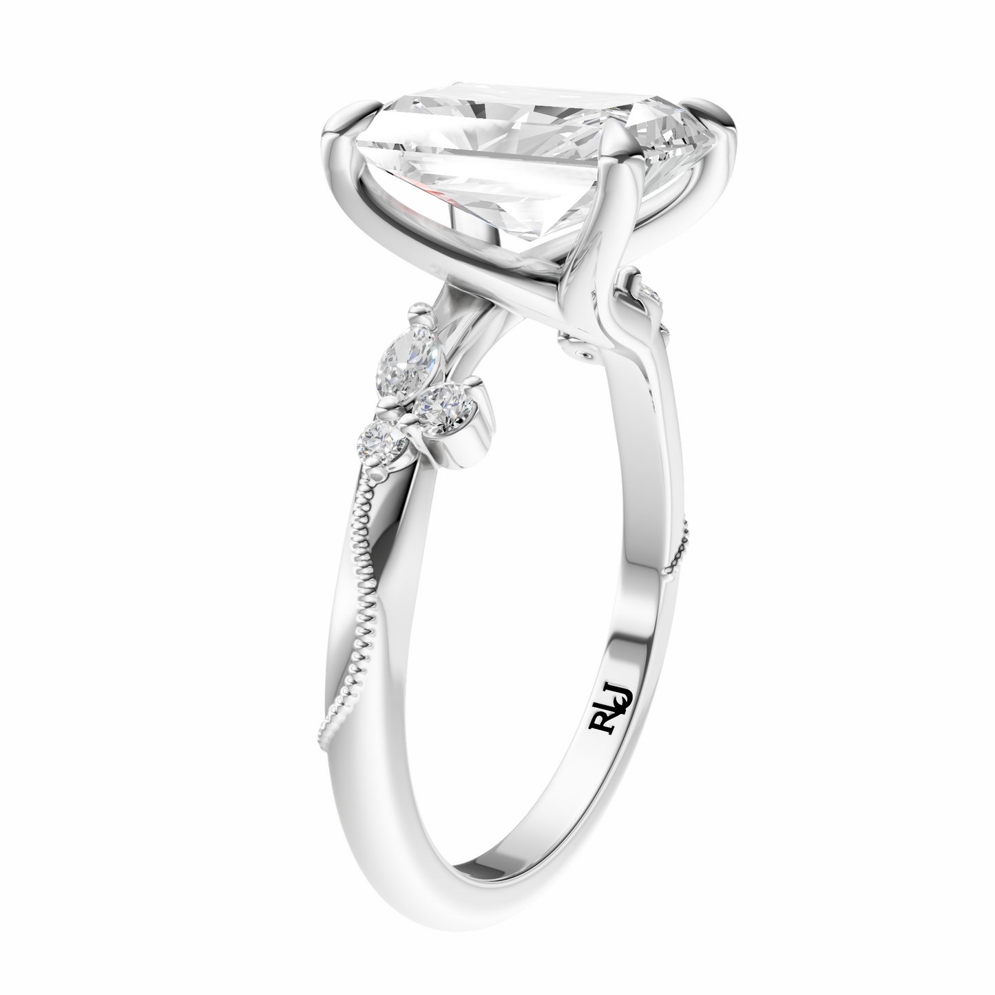 Radiant Blossom Grace Setting