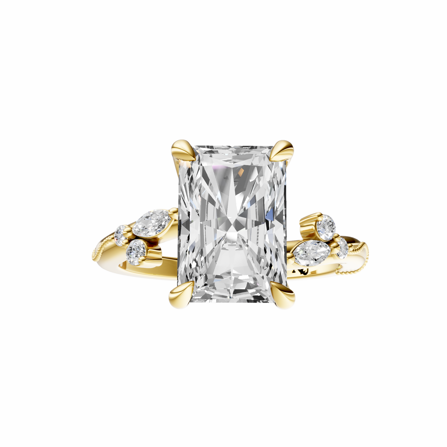 Radiant Blossom Grace Setting