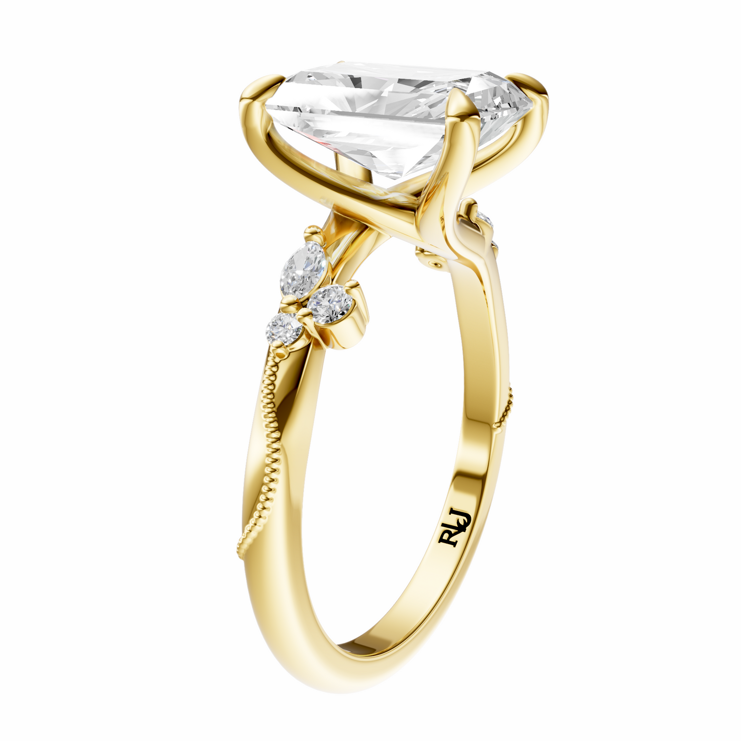 Radiant Blossom Grace Setting