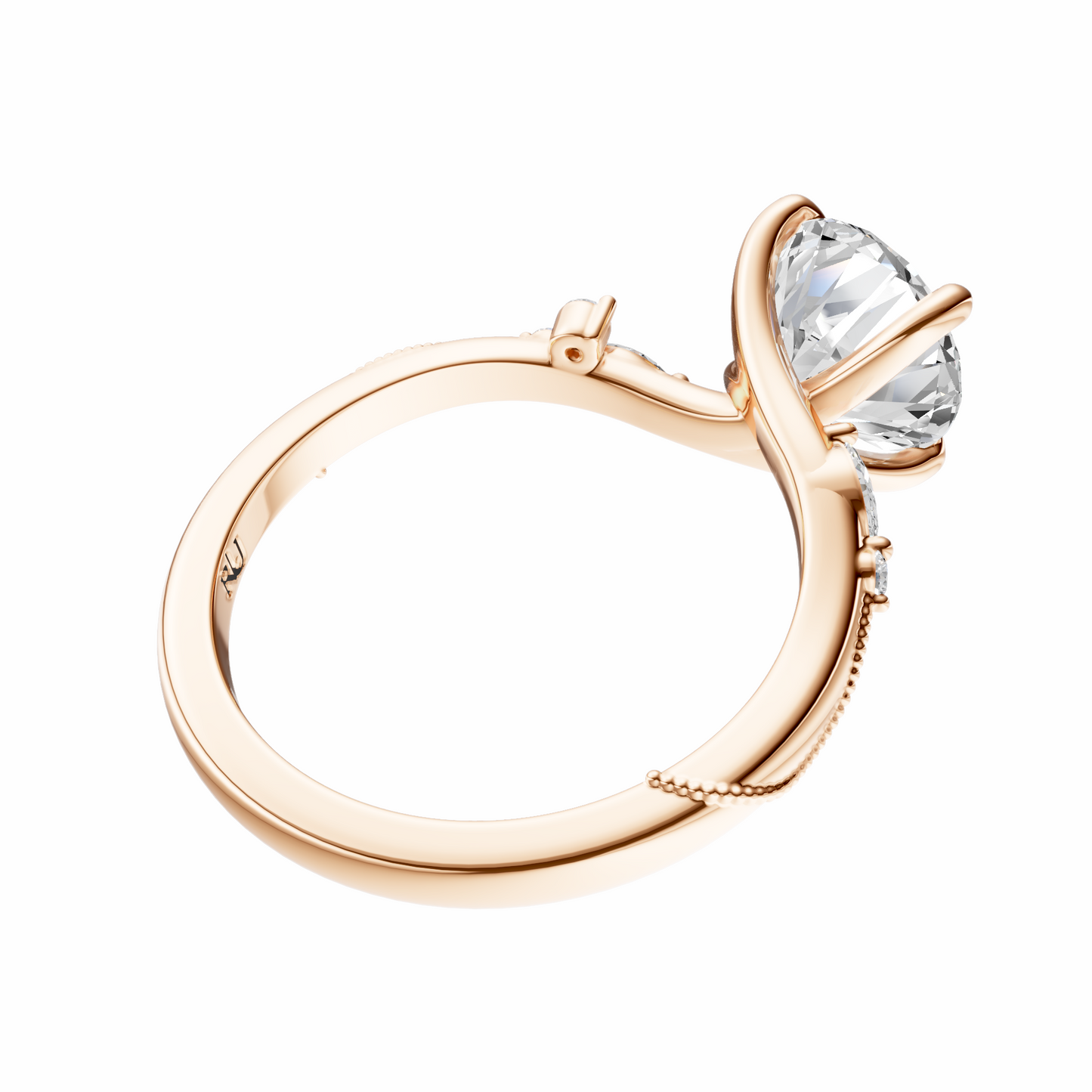 Round Blossom Grace Setting