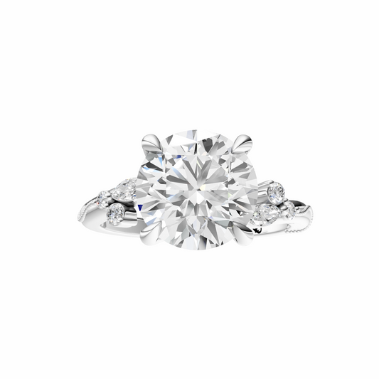 Round Blossom Grace Setting