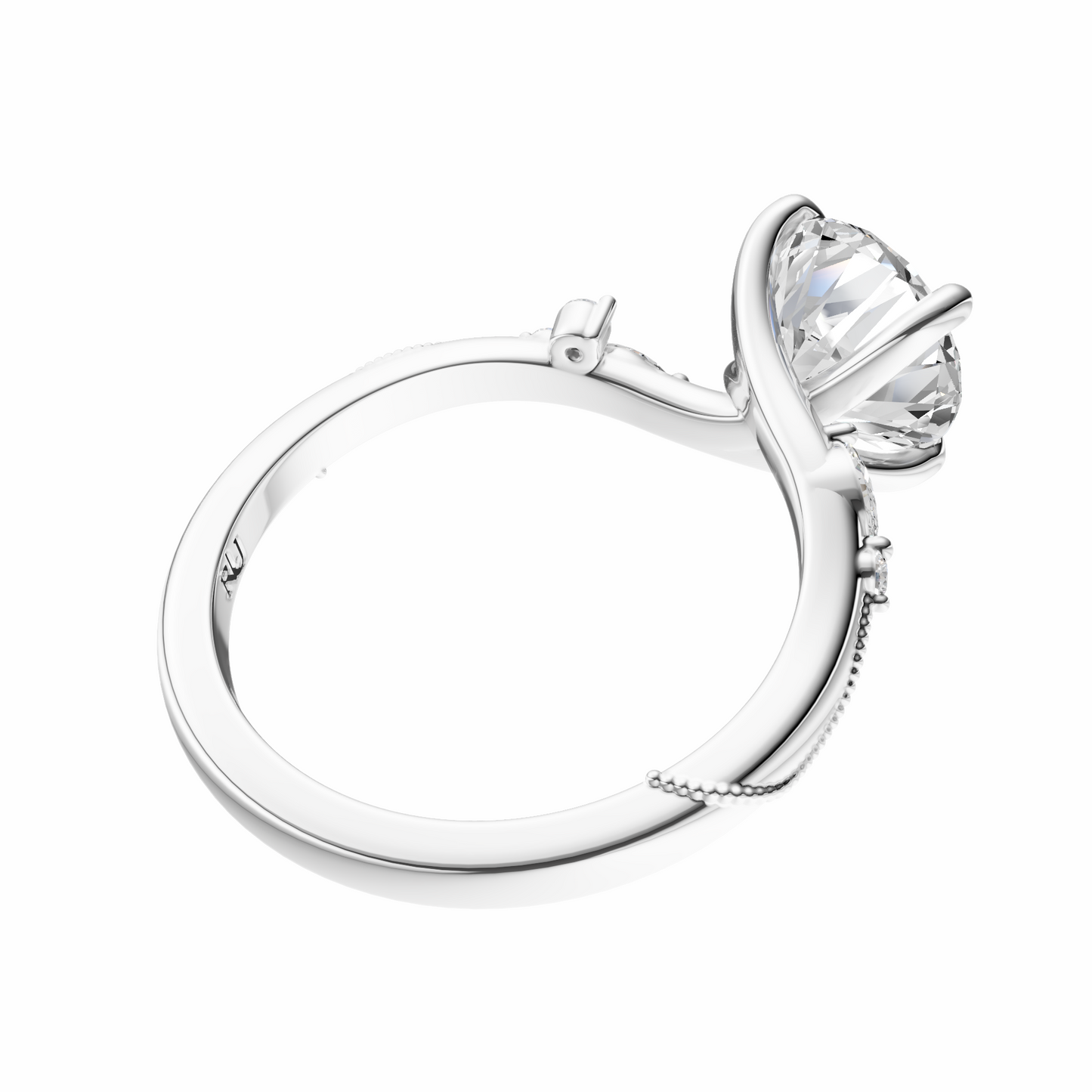 Round Blossom Grace Setting