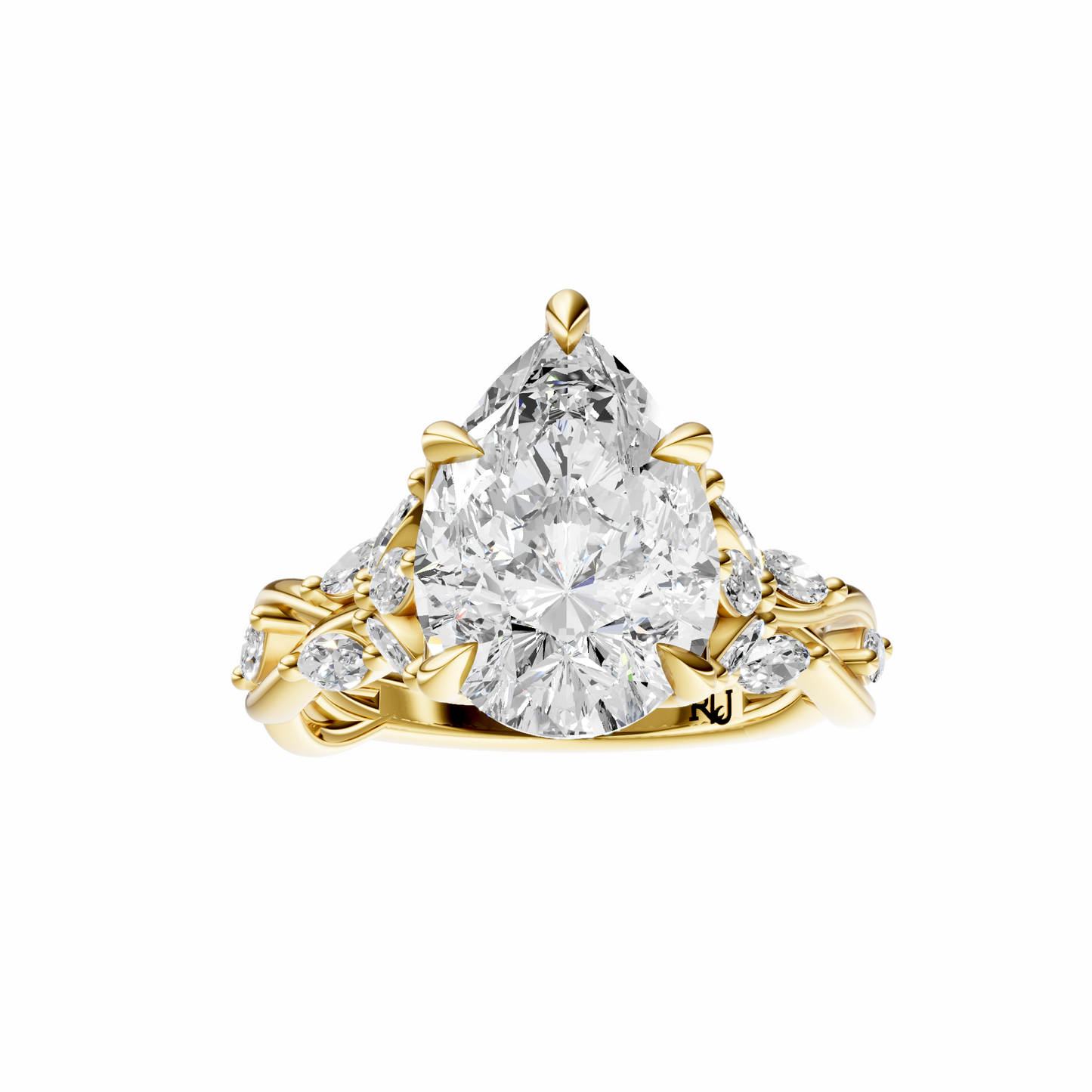 Pear Accented Nature Inspired Setting