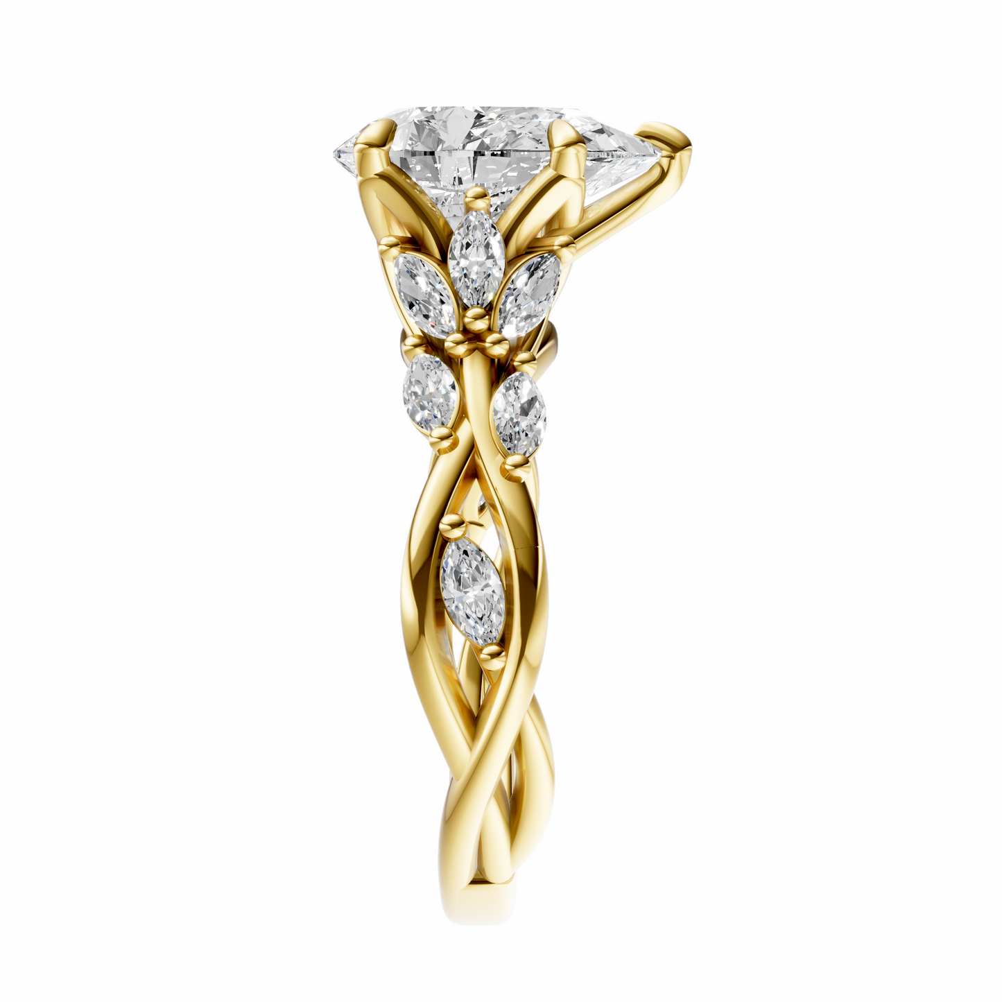 Pear Accented Nature Inspired Setting