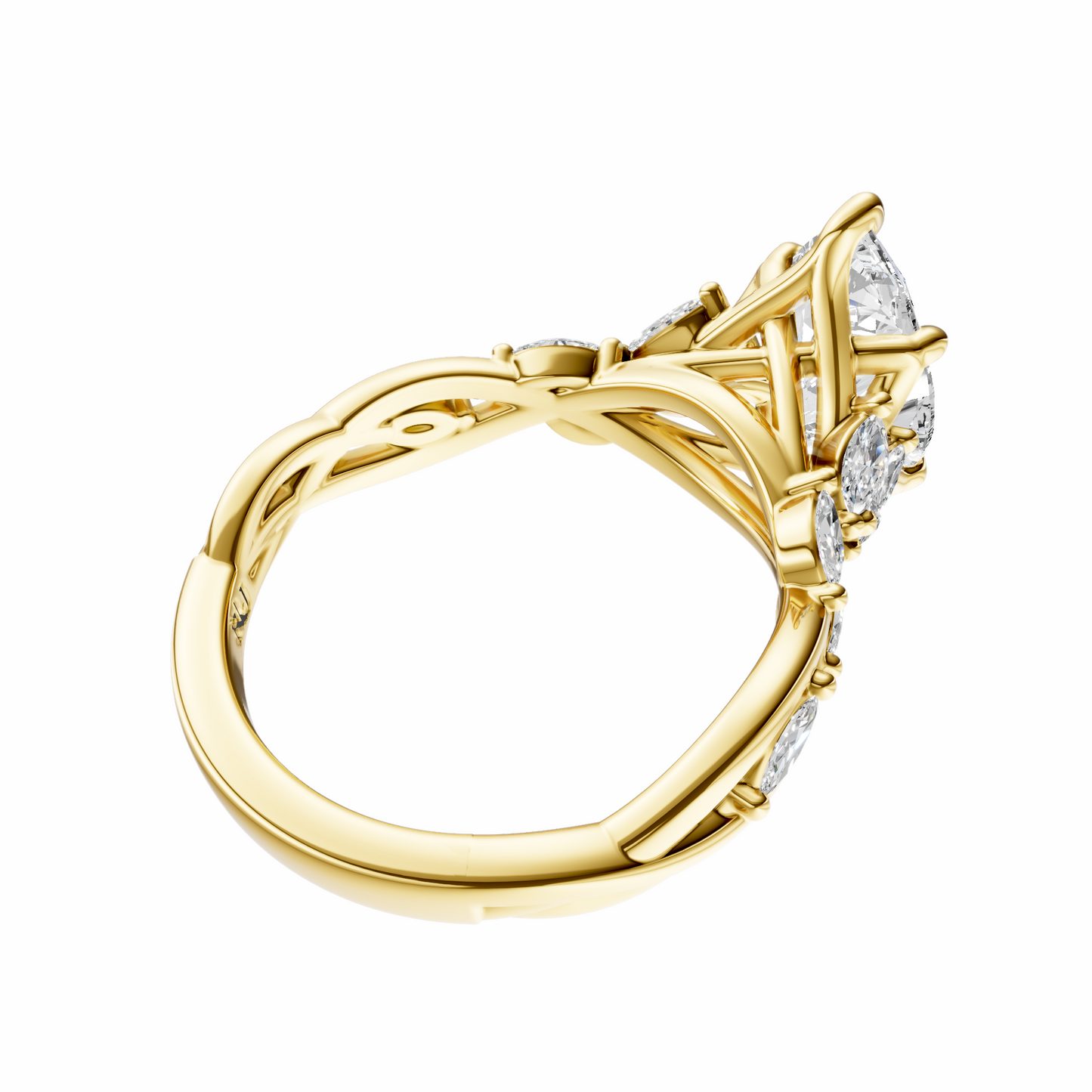 Pear Accented Nature Inspired Setting