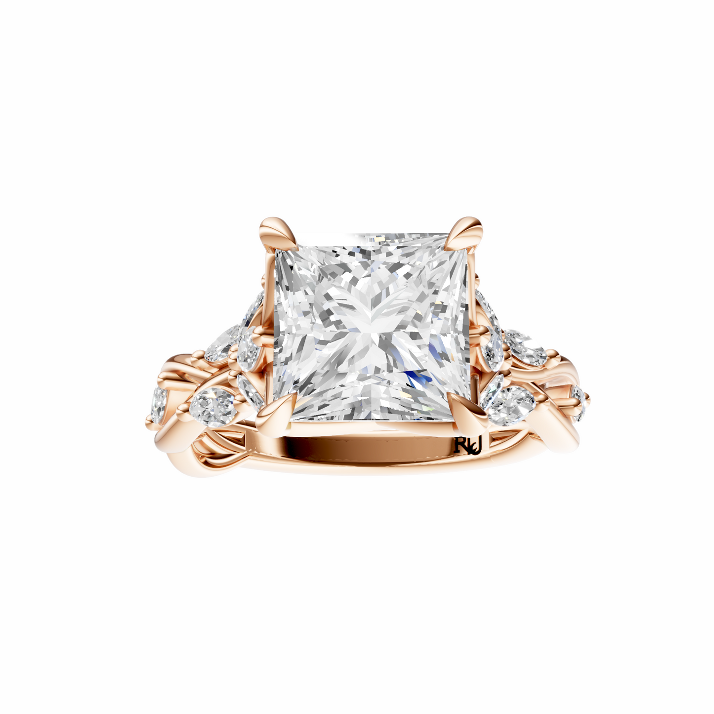 Princess Accented Nature Inspired Setting