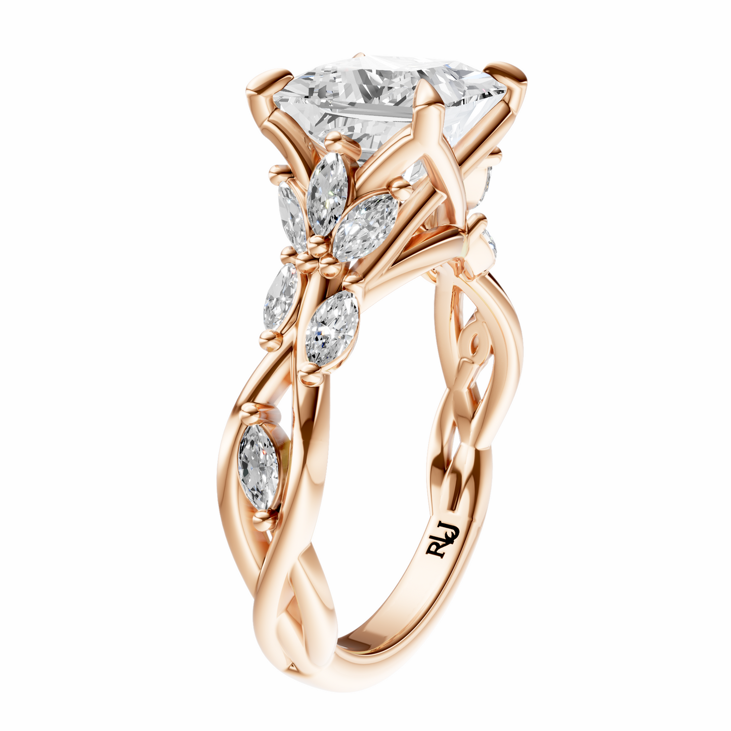 Princess Accented Nature Inspired Setting