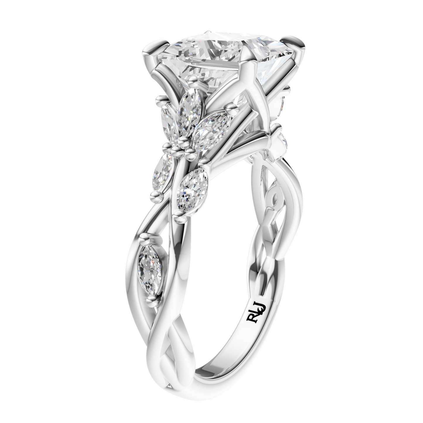 Princess Accented Nature Inspired Setting