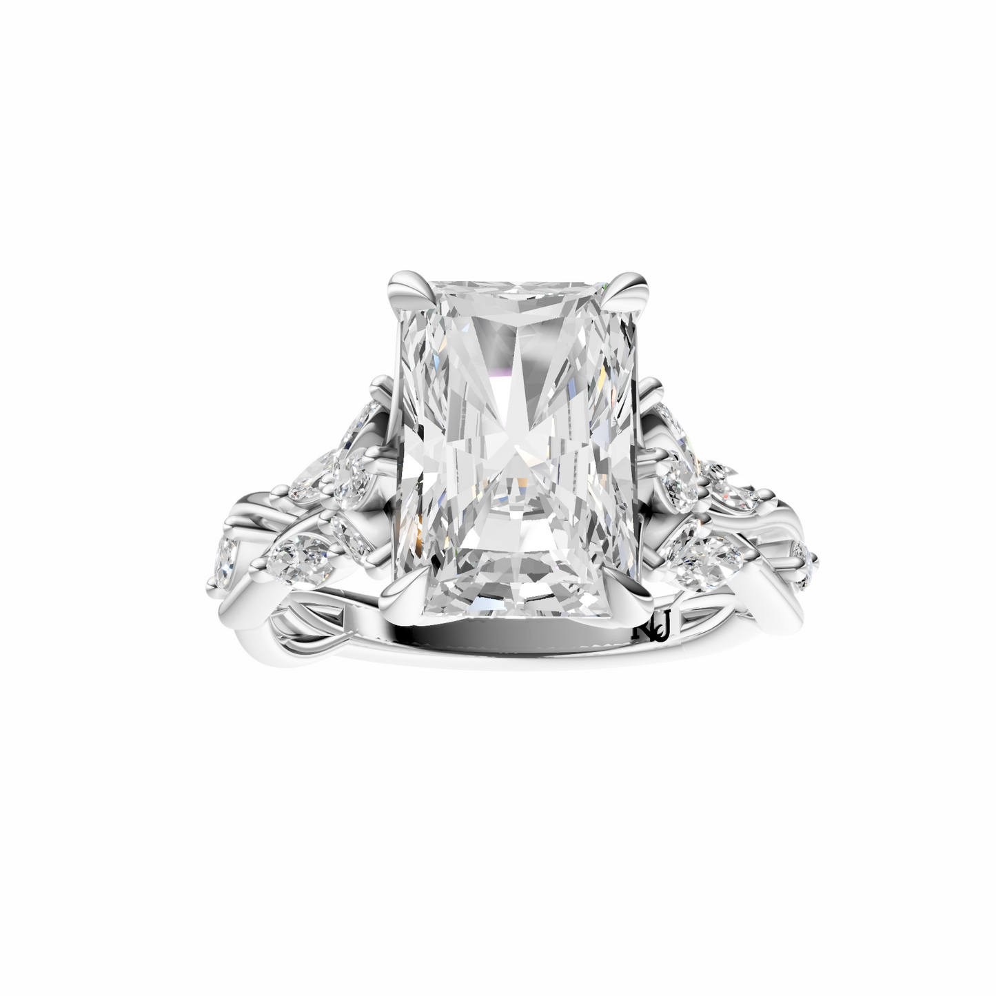 Radiant Accented Nature Inspired Setting