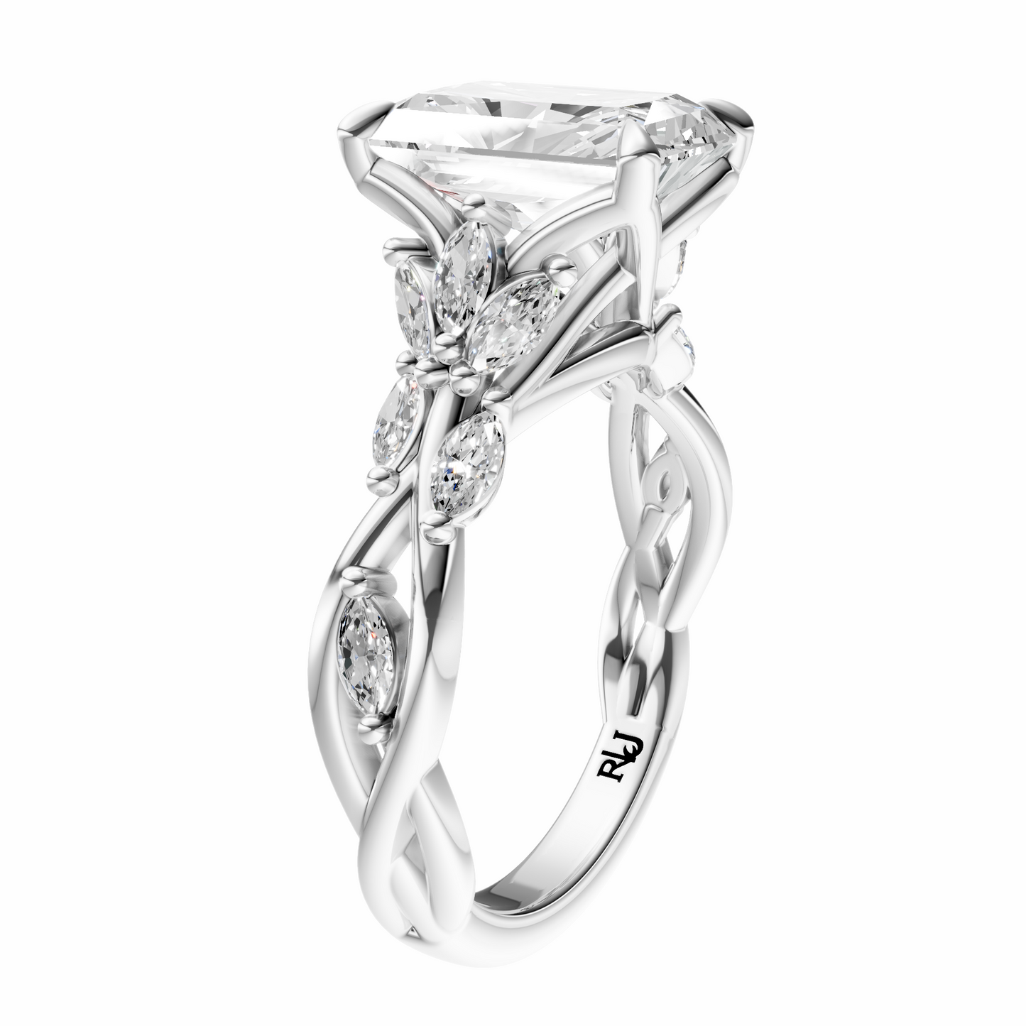 Radiant Accented Nature Inspired Setting