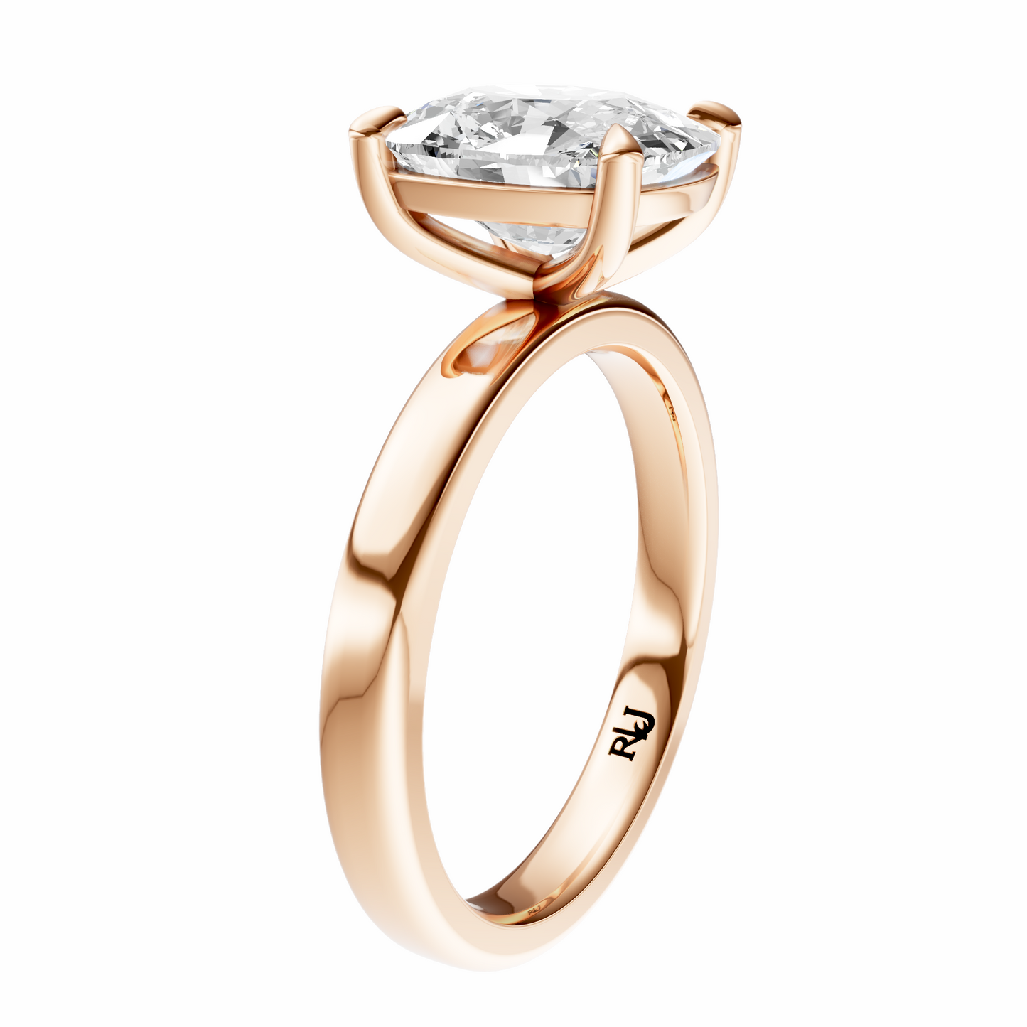 Cushion 2.7mm Elegant Solitaire Setting