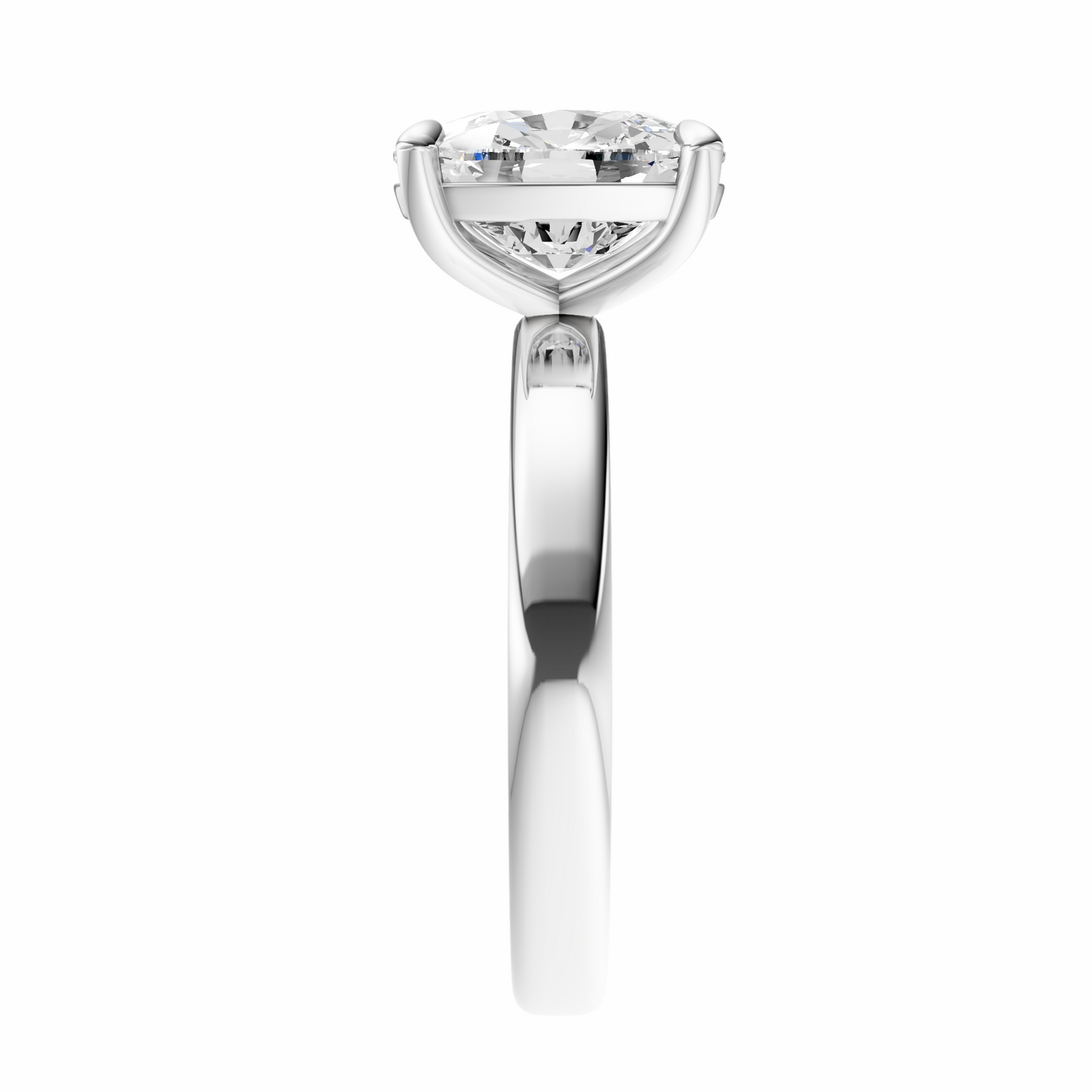 Cushion 2.7mm Elegant Solitaire Setting