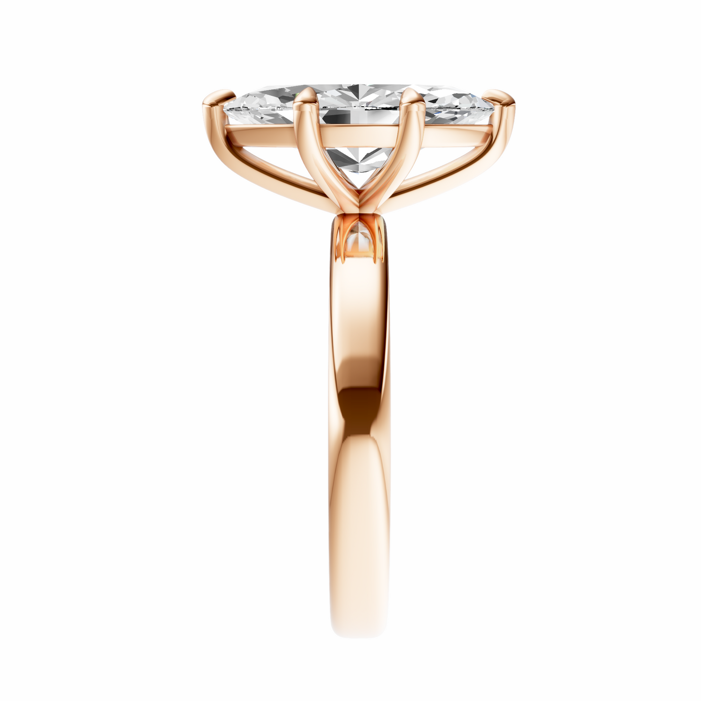 Marquise 2.7mm Elegant Solitaire Setting