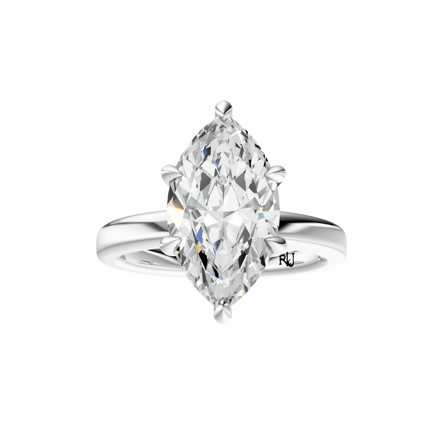 Marquise 2.7mm Elegant Solitaire Setting