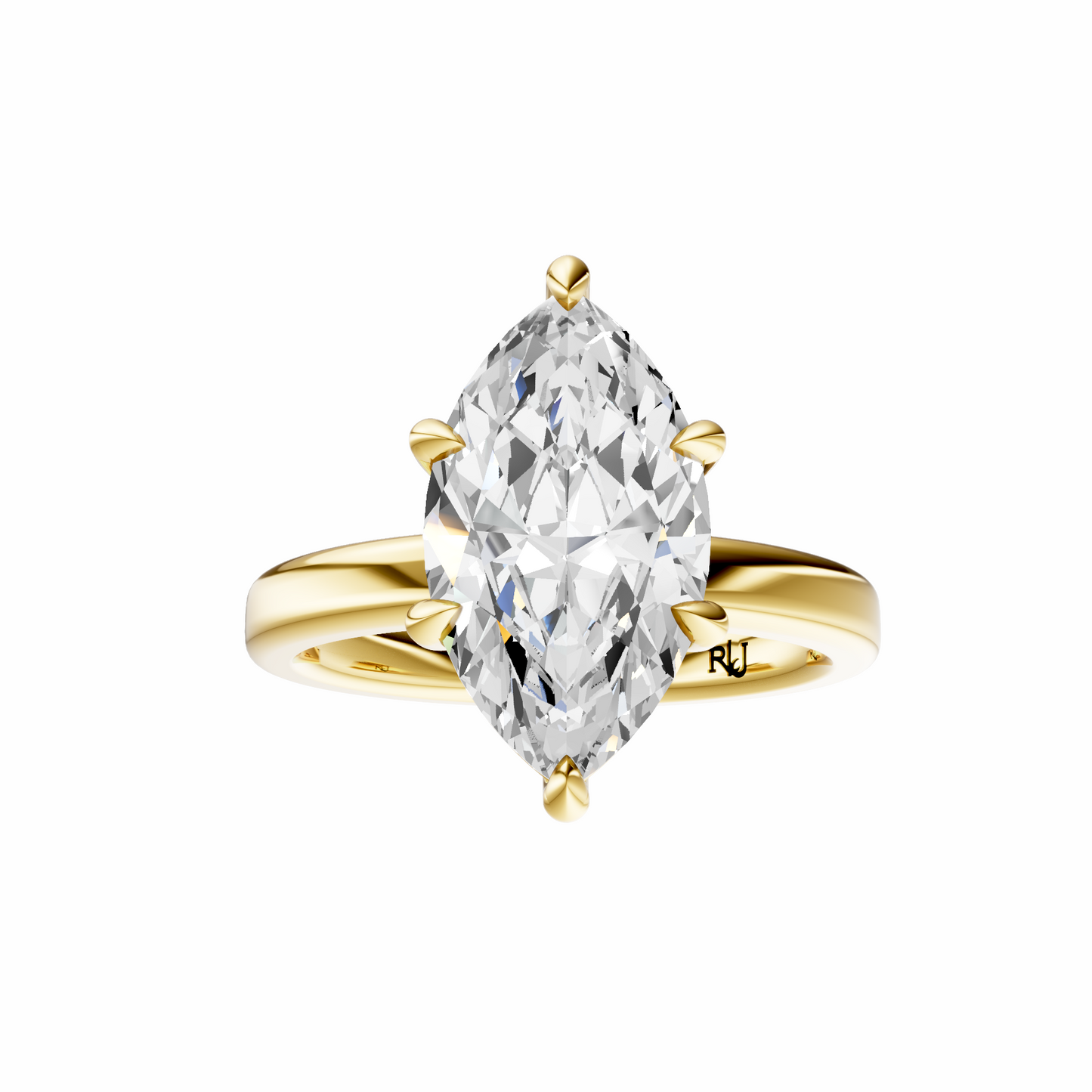 Marquise 2.7mm Elegant Solitaire Setting
