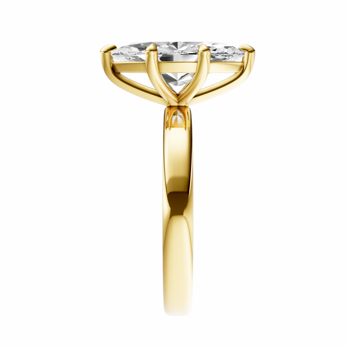 Marquise 2.7mm Elegant Solitaire Setting