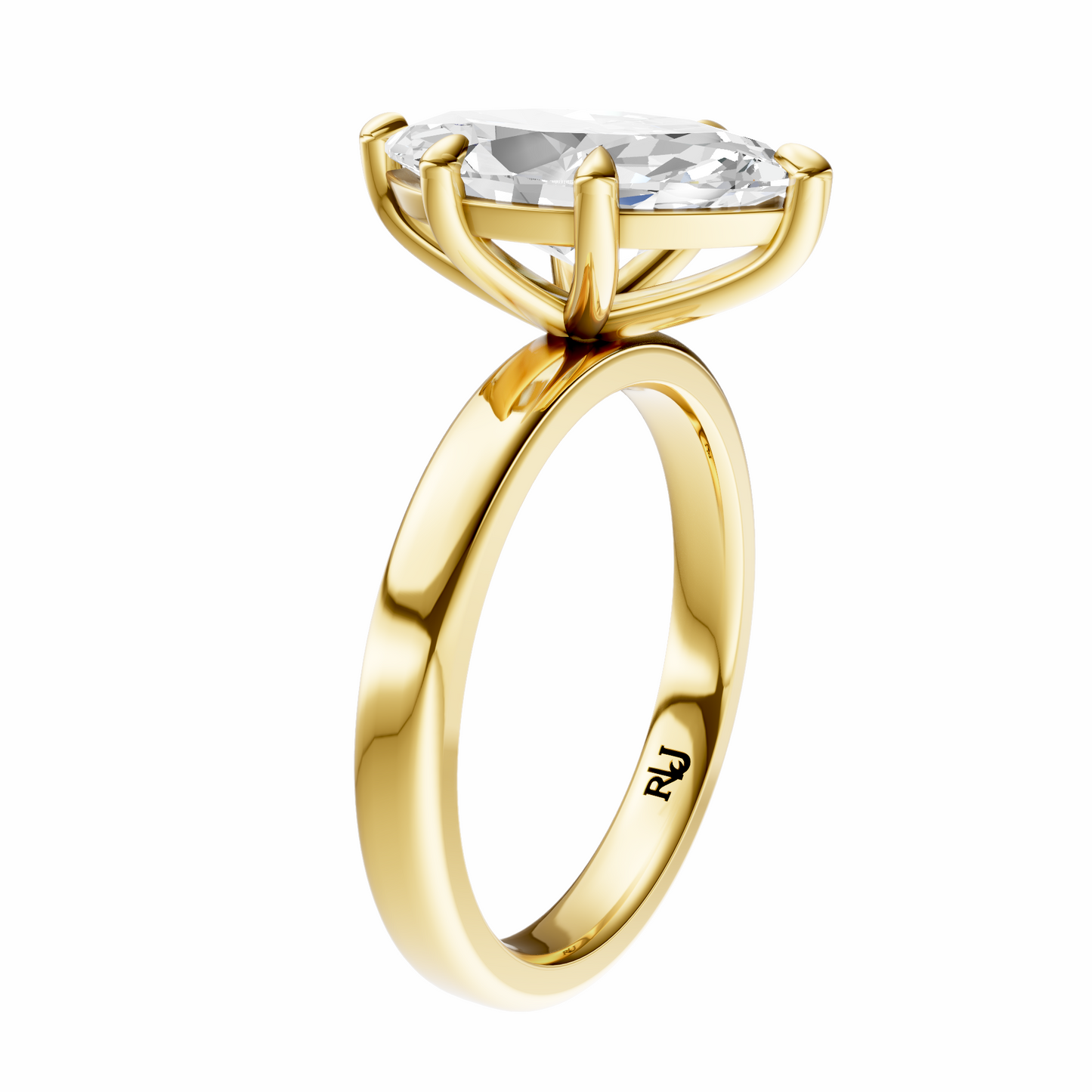 Marquise 2.7mm Elegant Solitaire Setting
