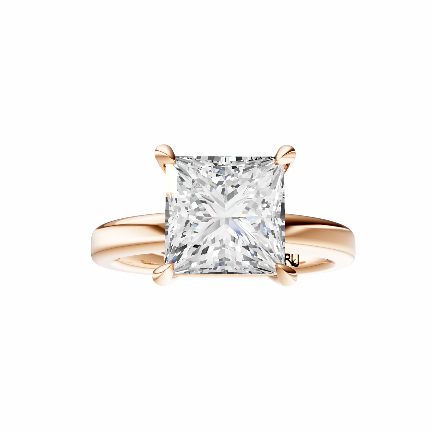 Princess 2.7mm Elegant Solitaire Setting