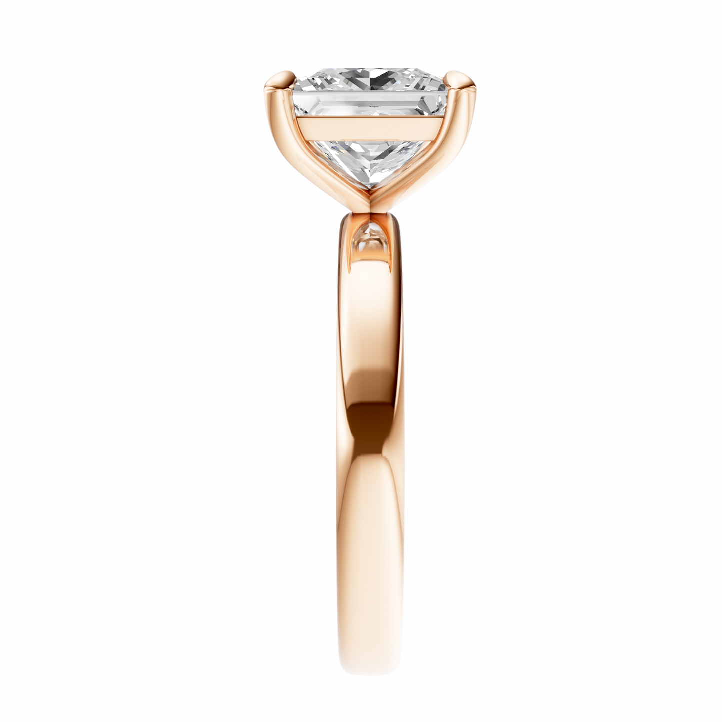Princess 2.7mm Elegant Solitaire Setting