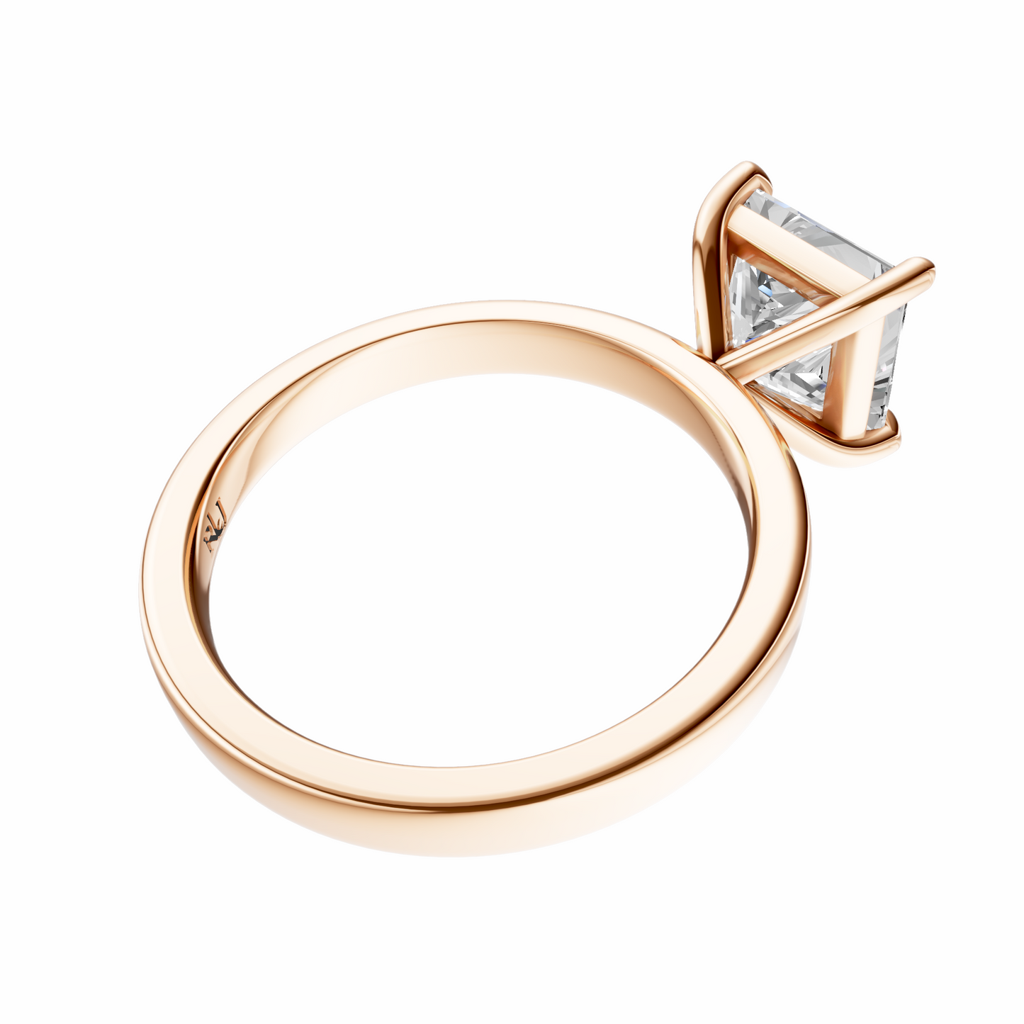Princess 2.7mm Elegant Solitaire Setting