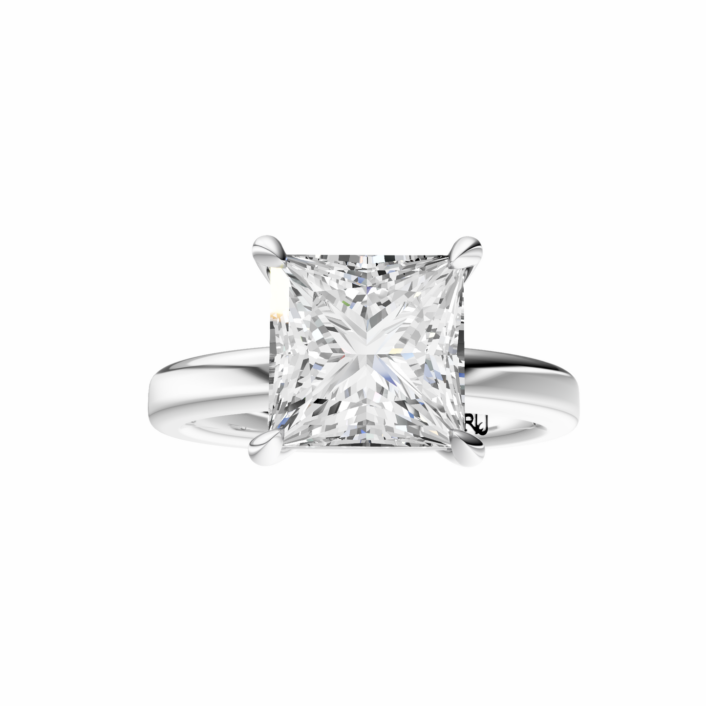 Princess 2.7mm Elegant Solitaire Setting