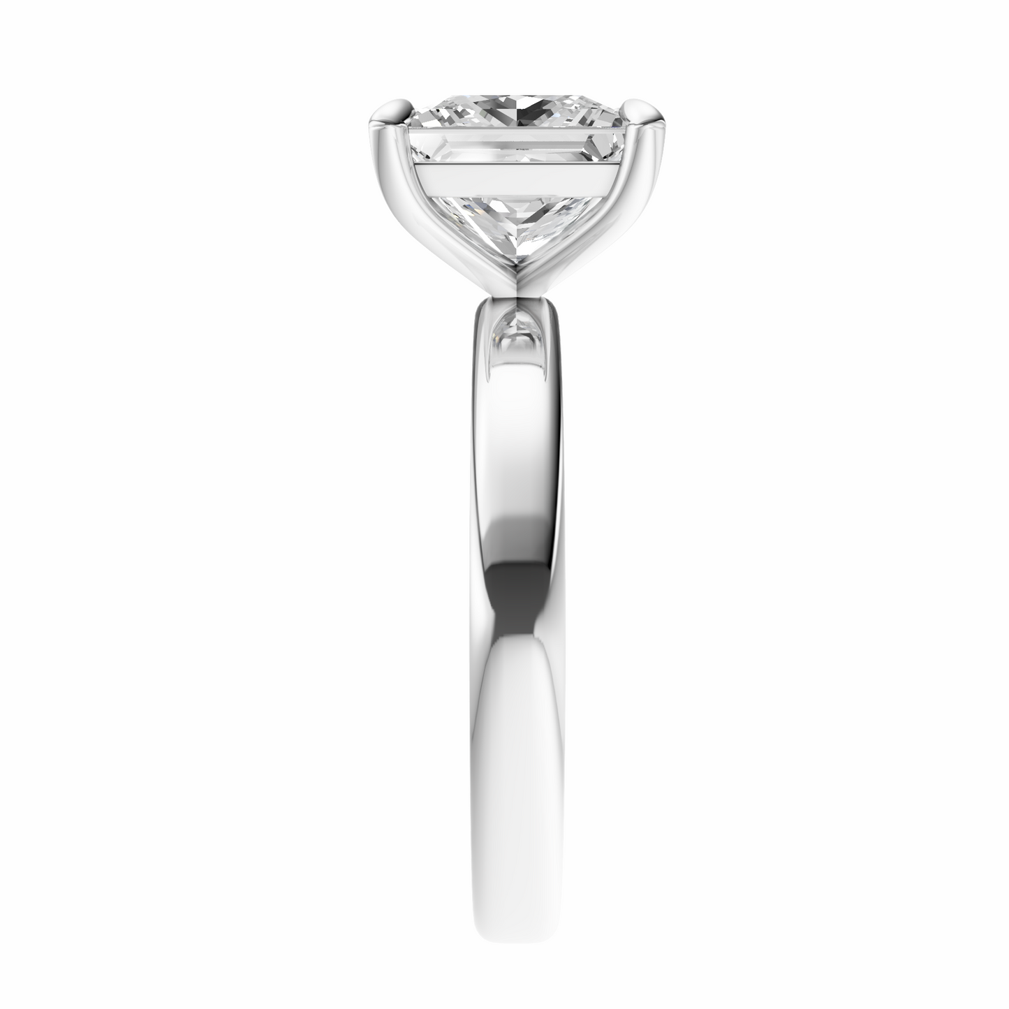 Princess 2.7mm Elegant Solitaire Setting