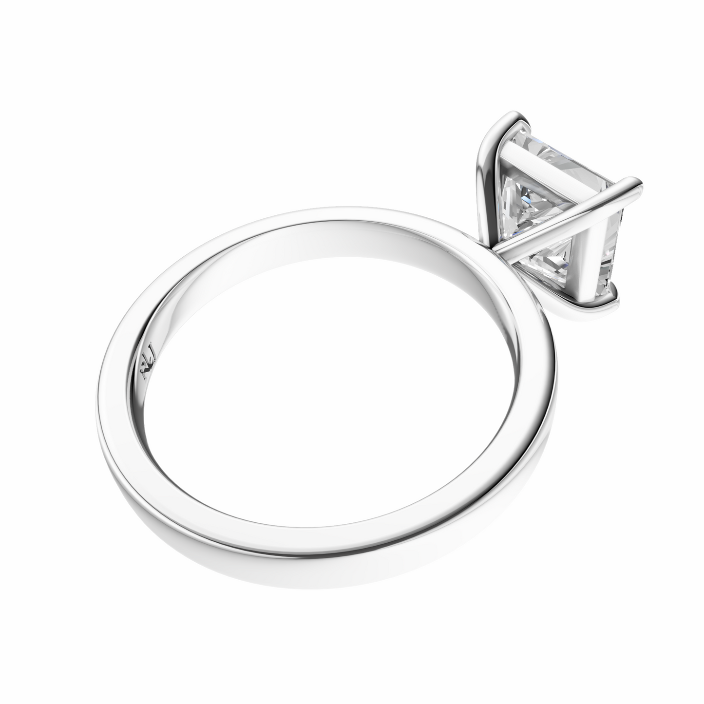 Princess 2.7mm Elegant Solitaire Setting