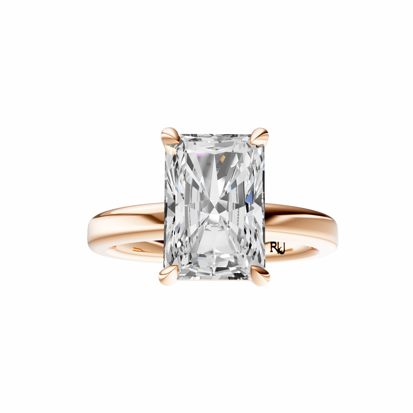 Radiant 2.7mm Elegant Solitaire Setting