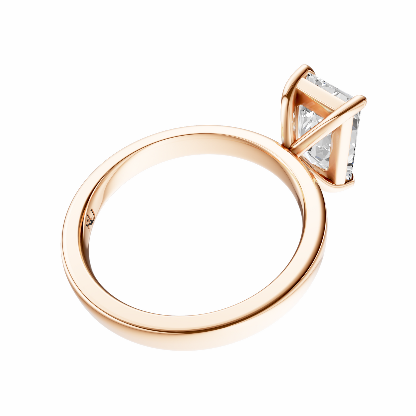Radiant 2.7mm Elegant Solitaire Setting