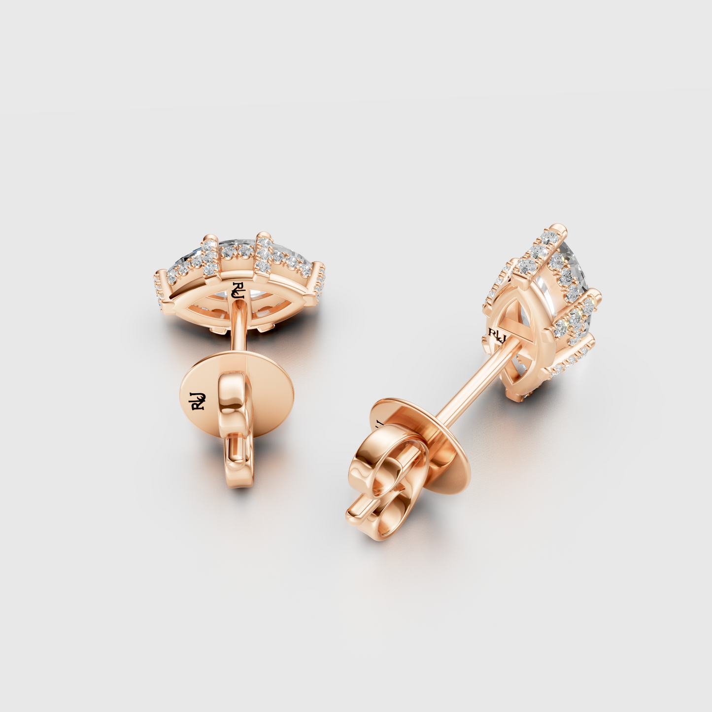 Marquise Broadway Lab Diamond Earrings