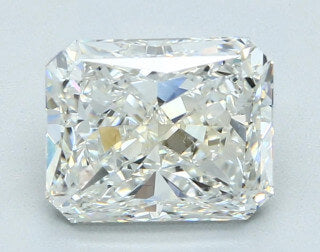 3.02 Carat D Color VS2 Radiant Diamond