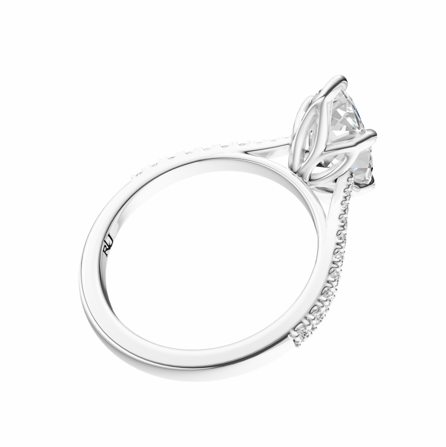Marquise Traditional Tapered Cathedral Tulip Setting