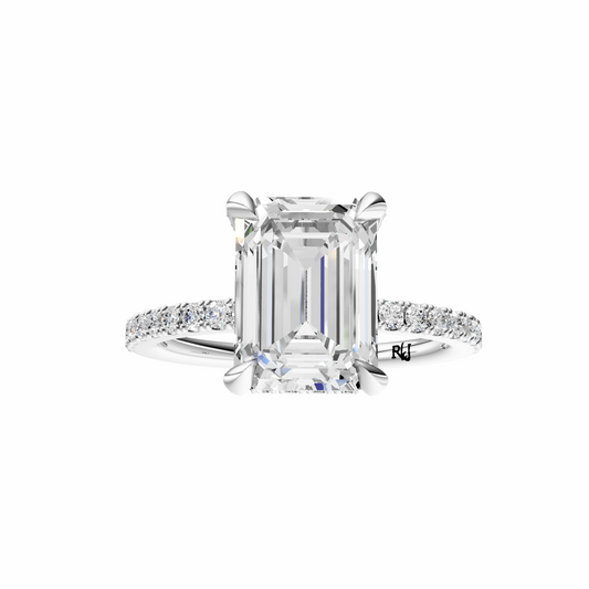 Emerald Traditional Flooded Basket Setting