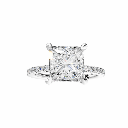 Princess Traditional Flooded Basket Setting