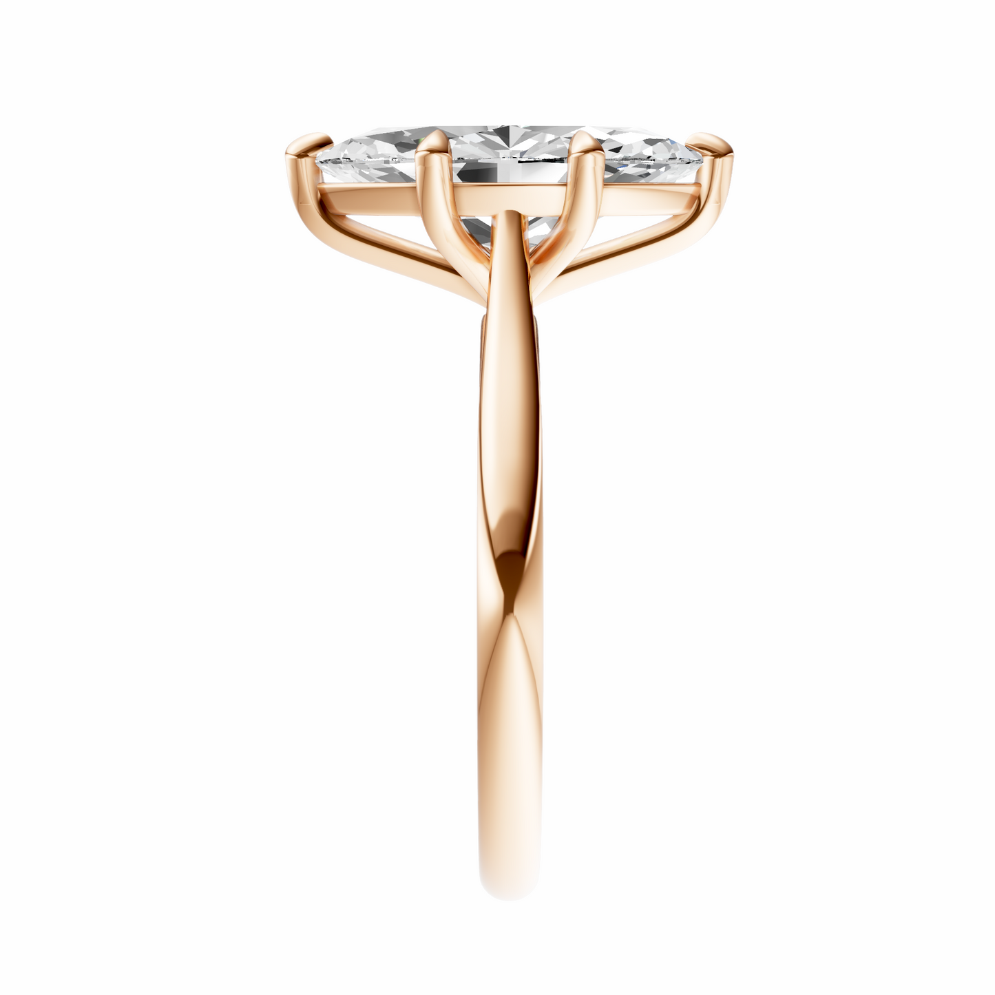 Marquise Cathedral Solitaire Setting