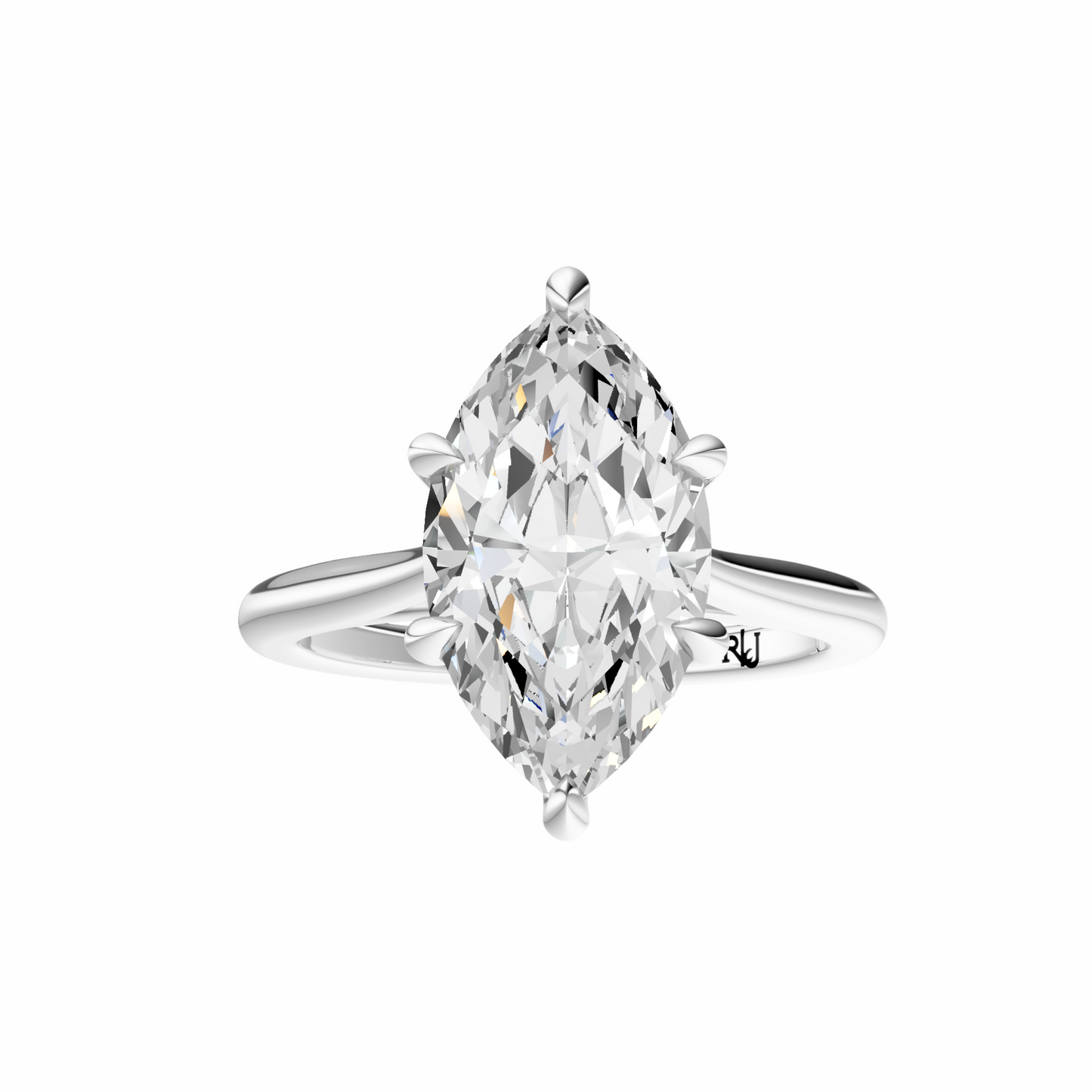 Marquise Cathedral Solitaire Setting