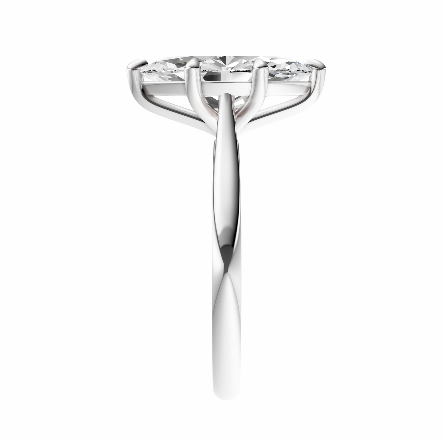 Marquise Cathedral Solitaire Setting