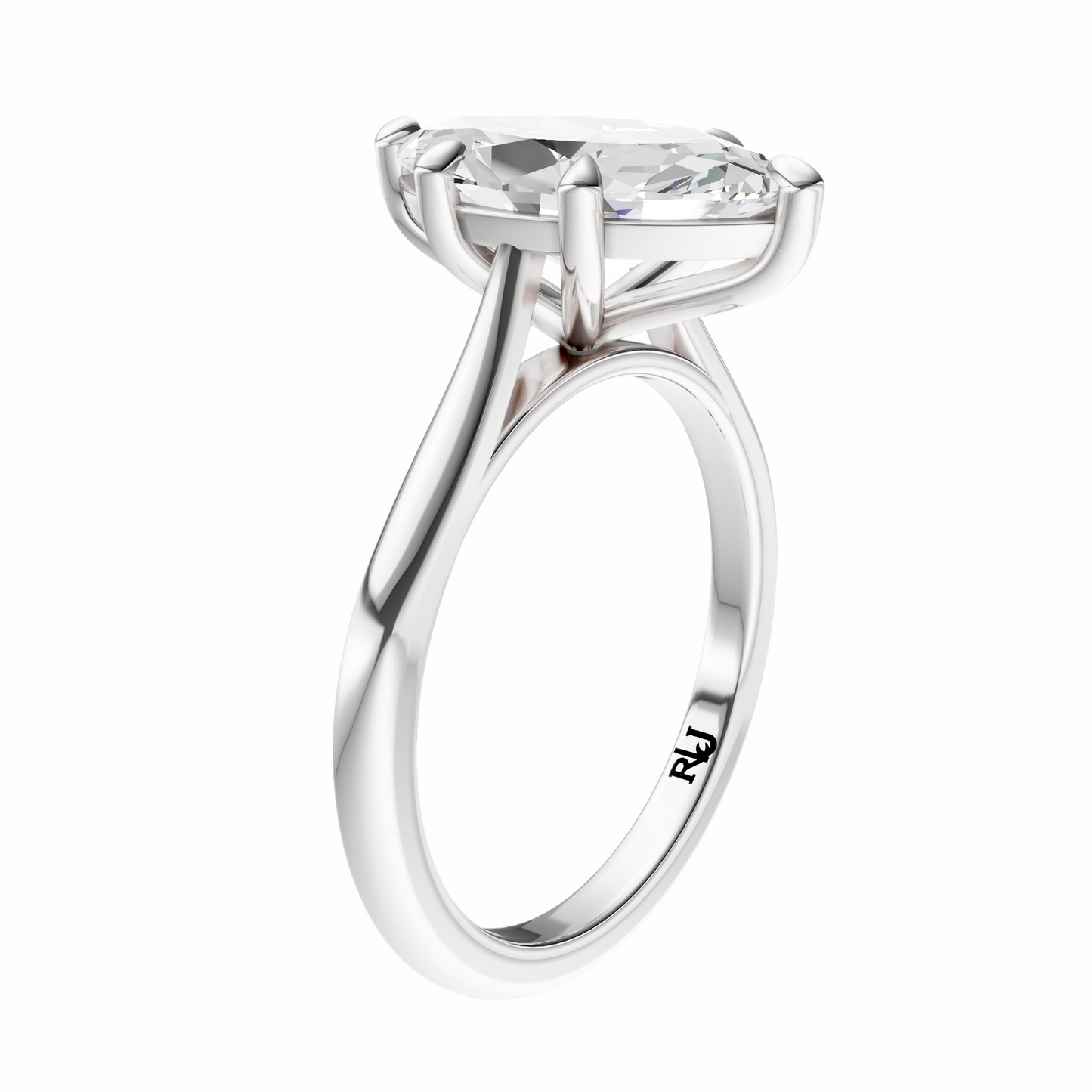 Marquise Cathedral Solitaire Setting