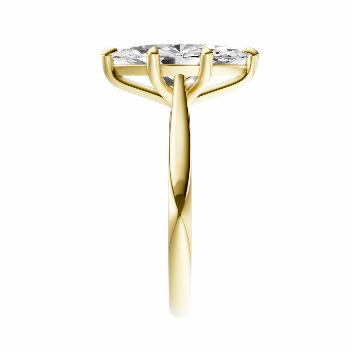 Marquise Cathedral Solitaire Setting