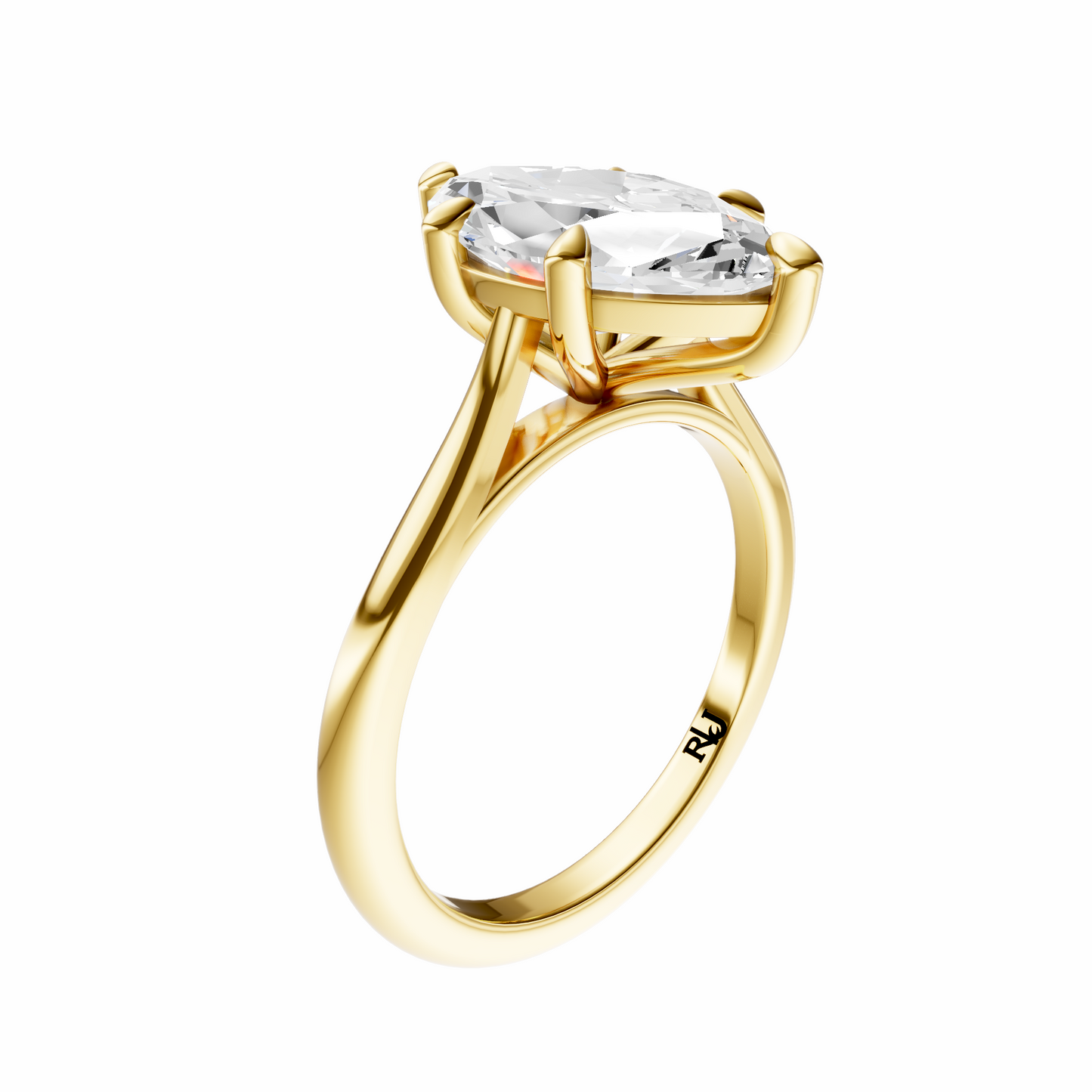 Marquise Cathedral Solitaire Setting