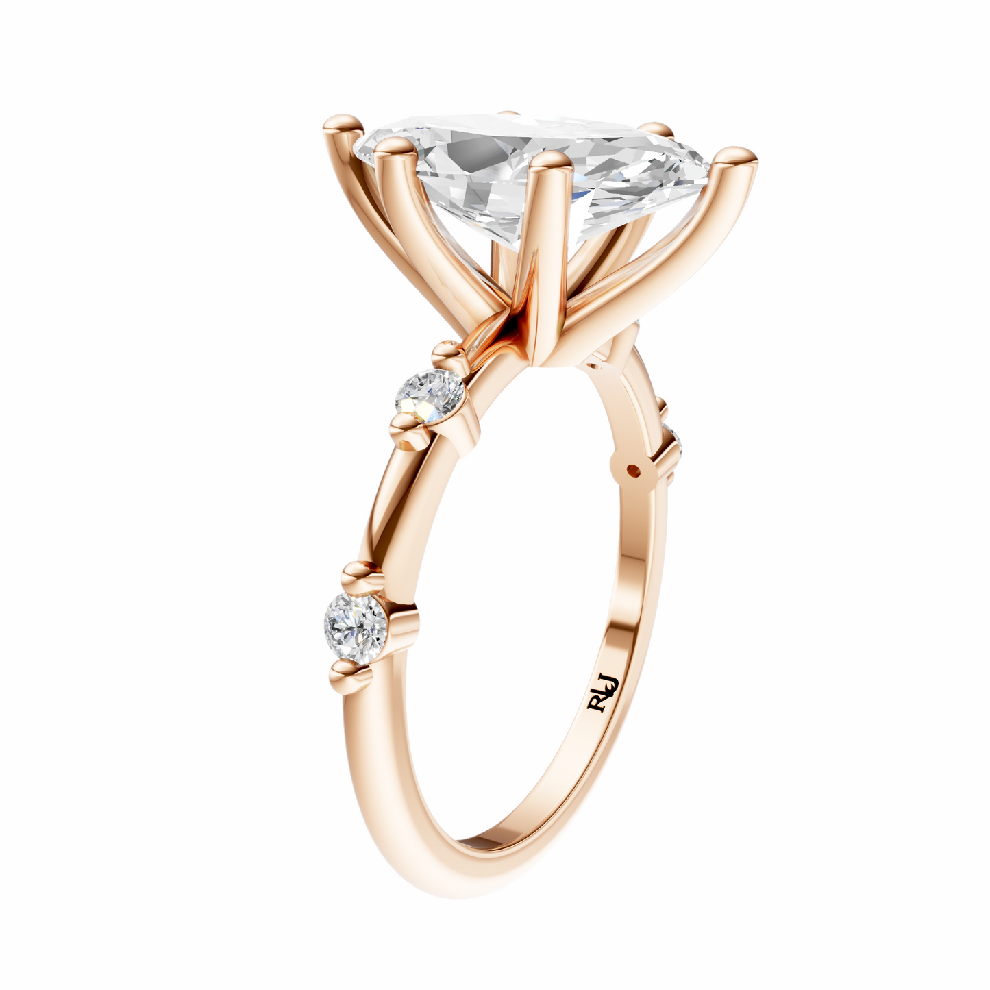 Marquise Sprinkled Accented Setting