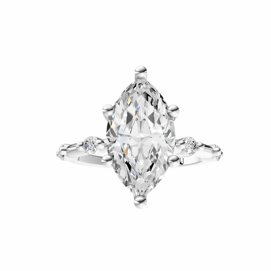 Marquise Sprinkled Accented Setting