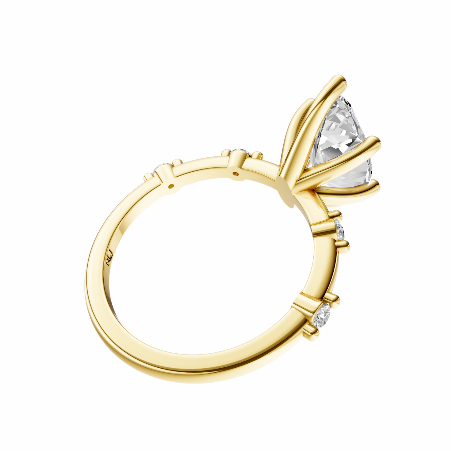 Marquise Sprinkled Accented Setting