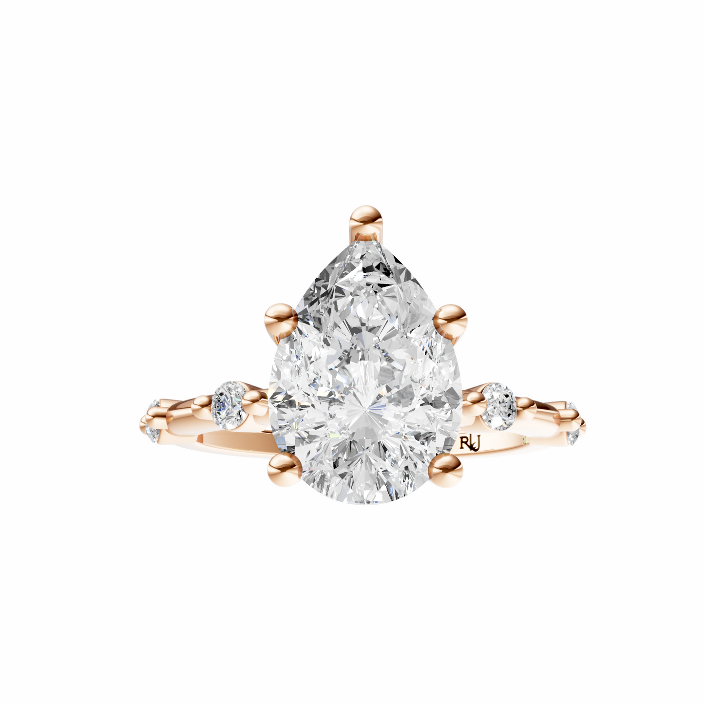 Pear Sprinkled Accented Setting