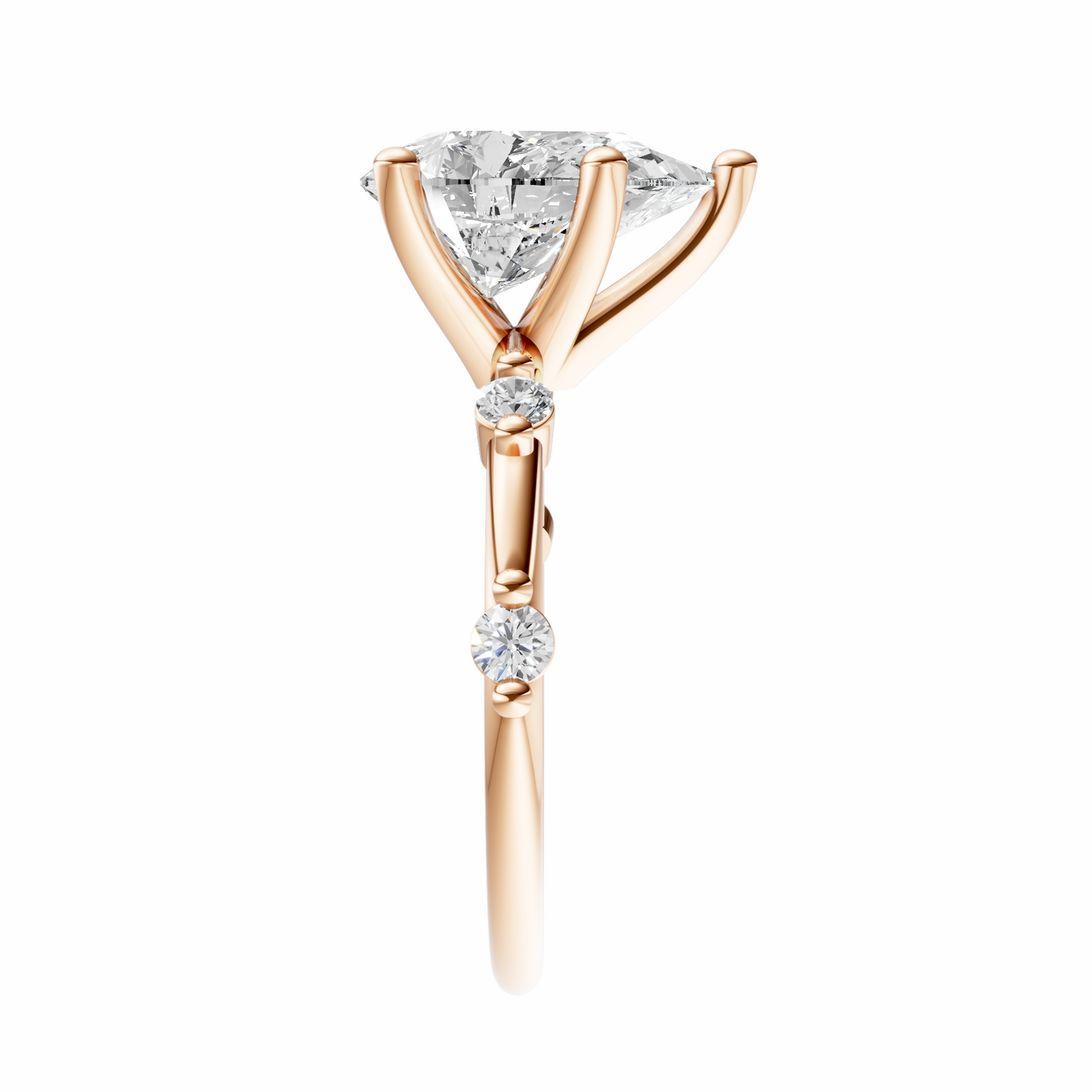 Pear Sprinkled Accented Setting